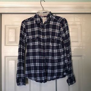 H&M plaid flannel